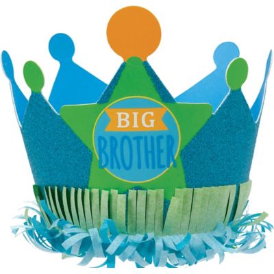Mini Glitter Big Brother Crown