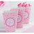 Pink Baby Shower Popcorn Boxes, 20 per Package