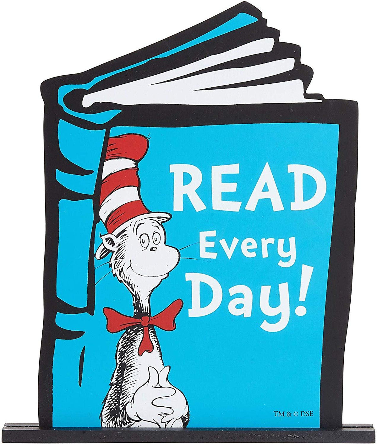 Dr. Seuss Desktop Base Reading Sign