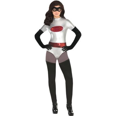 Adult Women's Womens Elastigirl Costume - Incredibles 2 Size XL Halloween Multi-Colored
