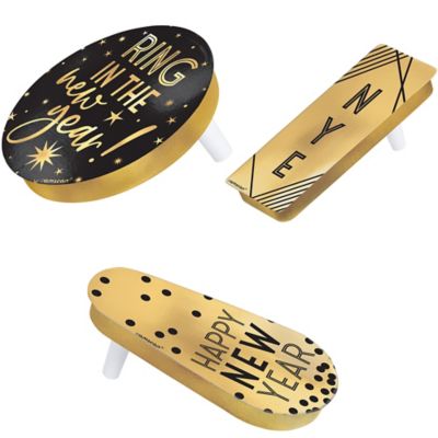 New Year's Noisemaker, 3 Inches, Assortment, 1 Count