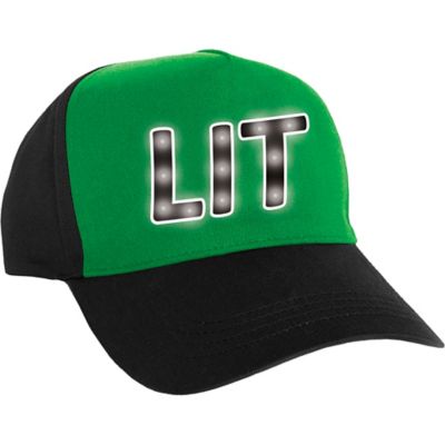 Light-up Lit Baseball Hat St. Patrick's Day
