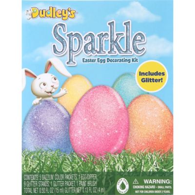 Sparkle Easter Egg Decorating Kit 17pc
