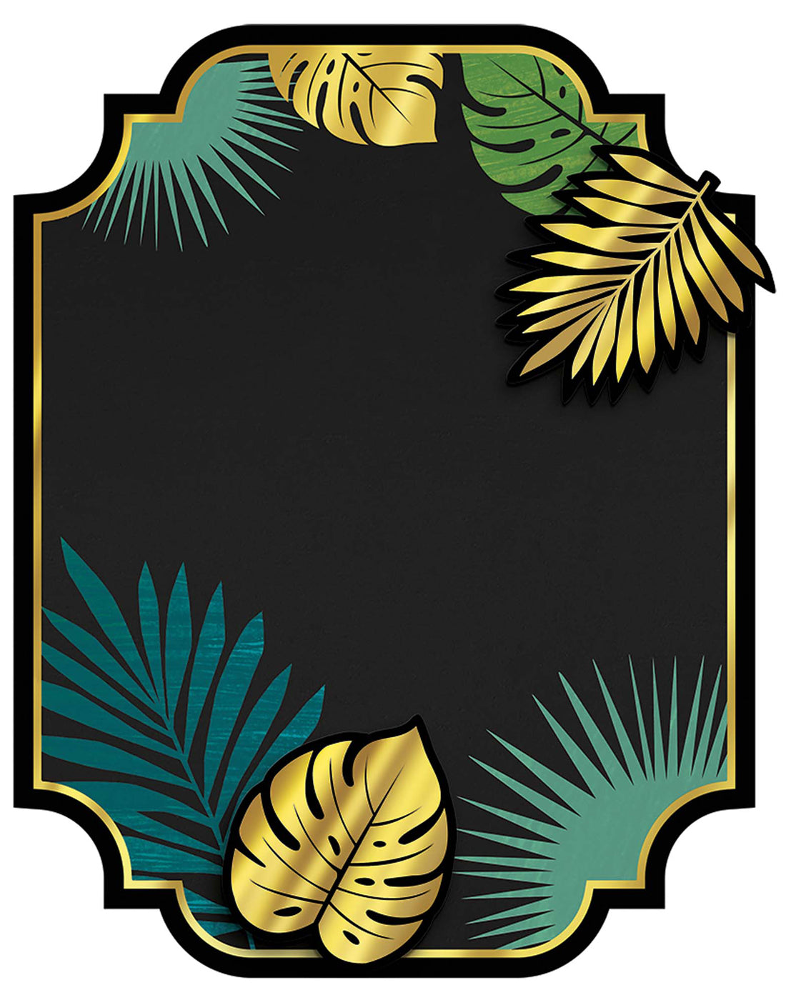 Key West Tropical Luau Summer Party Chalkboard Menu Prop