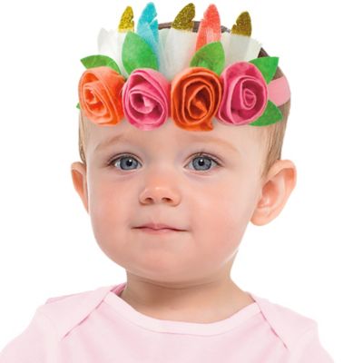 Free Spirit Birthday Deluxe Elastic Headband, 17 Inches, 1 Count