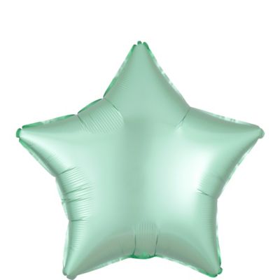 1031 44  Mint Green Star Foil
