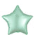 44 349 Mint Green Star Foil