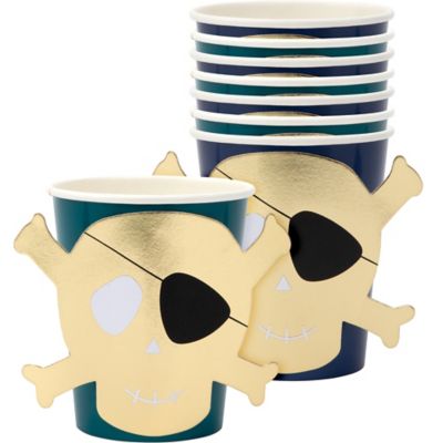 Pirates Bounty Party Cups 8ct