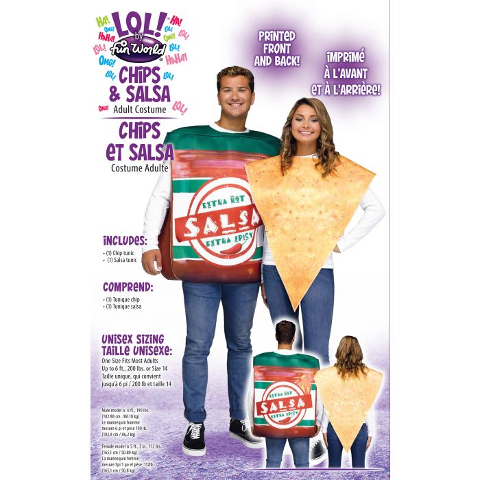 Chip & Salsa - 2 Costumes in 1 Bag! - Adult Costumes