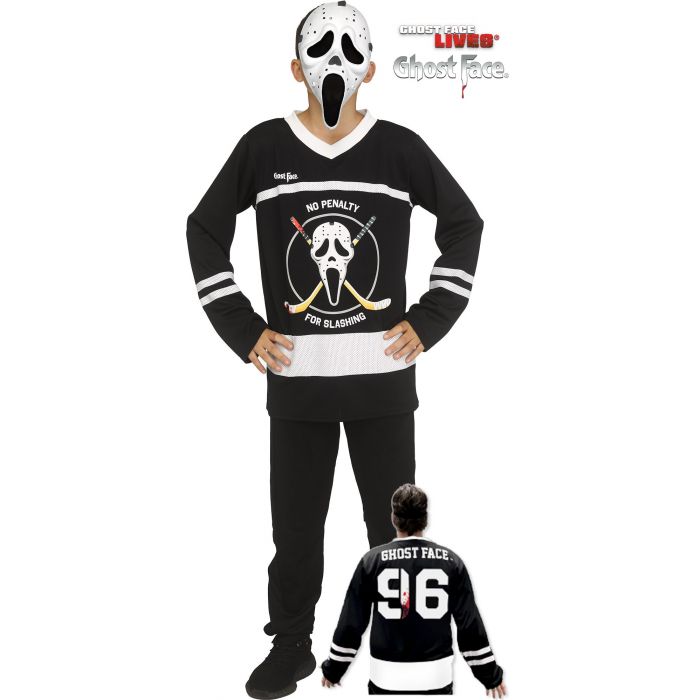 Ghost Face® Deluxe Hockey Jersey &amp; Mask - Child