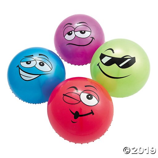 Vinyl Large Cool Dude Spike Balls