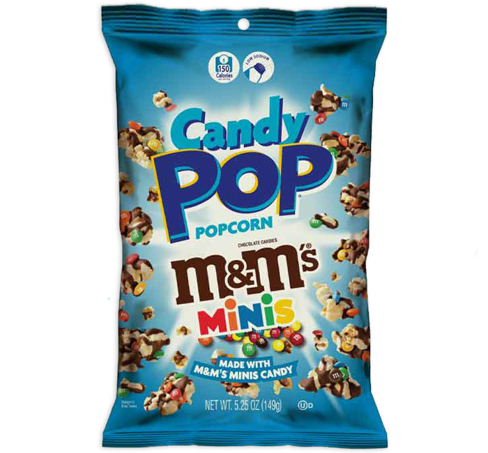 CANDYPOP - CANDY - M&MS MINI POPCORN - PEG BAG