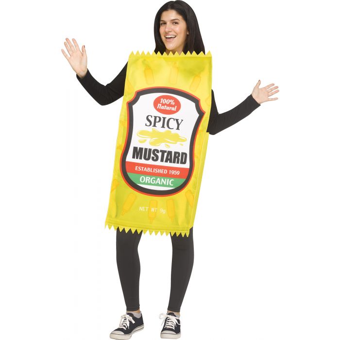 Mustard & Ketchup - 2 Costumes in 1 Bag! - Adult Couple Costumes