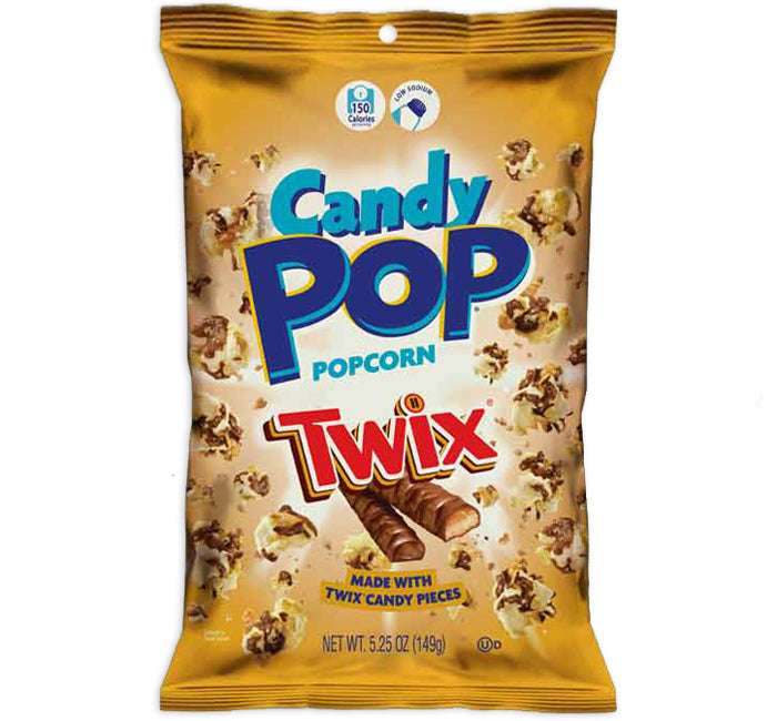 CANDYPOP - CANDY - TWIX POPCORN - PEG BAG