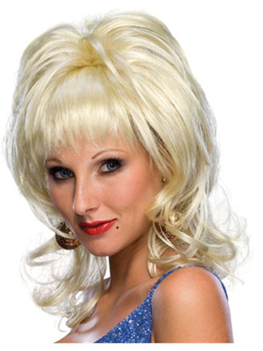 Women&#39;s Blonde Country Singer wig