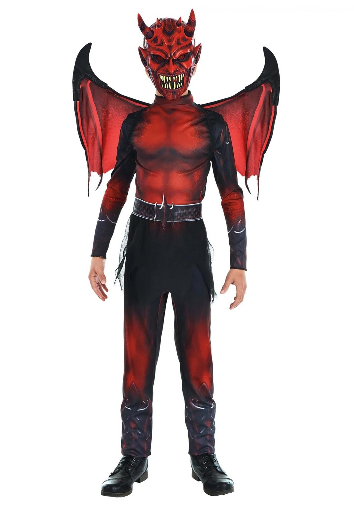Red Demon Devil Child's Costume