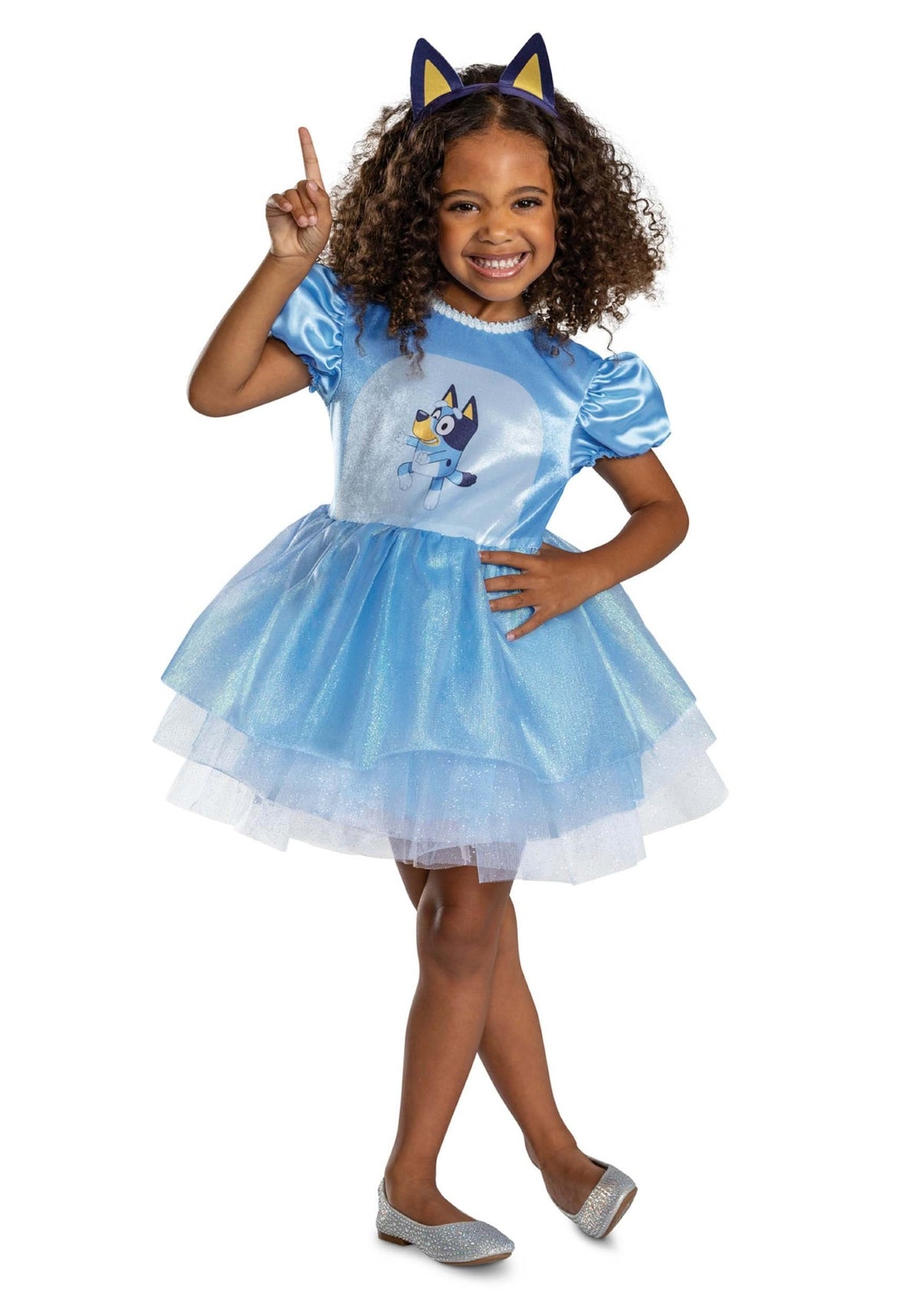 Girl's Bluey Classic Toddler Costume Dress | TV Show Costumes
