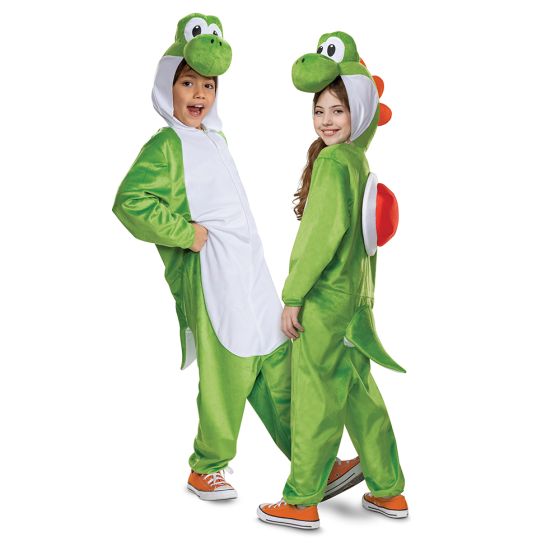 Yoshi Hooded Jumpsuit Costume