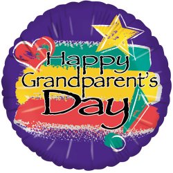 E002 18&quot; Happy Grandparents Day