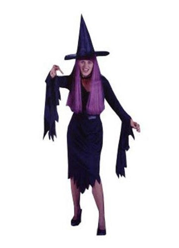 Witch Costume for Adults, Black Dress