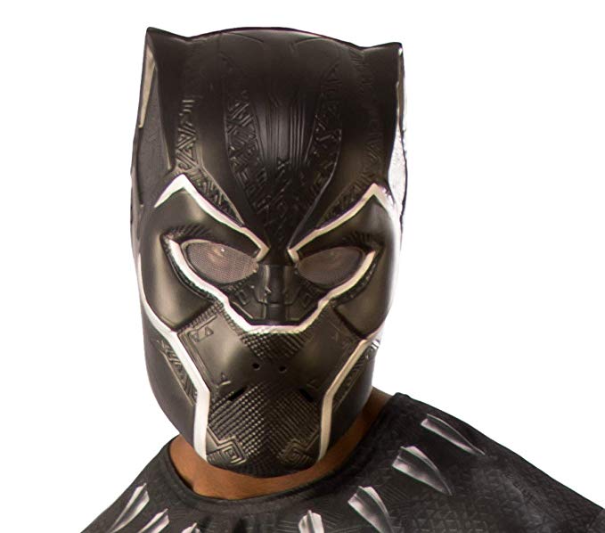 Avengers 4 Black Panther Adult Half-Mask