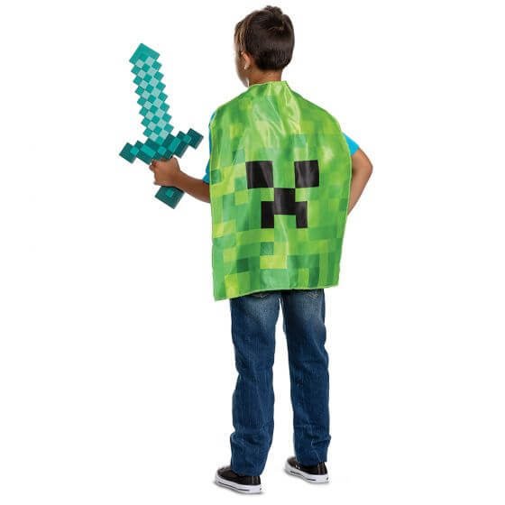 Minecraft Sword & Cape Set