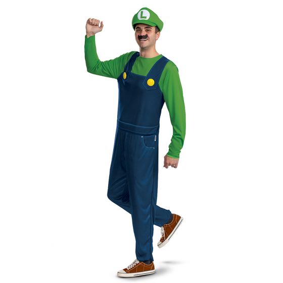 Luigi Elevated Classic Adult Costume