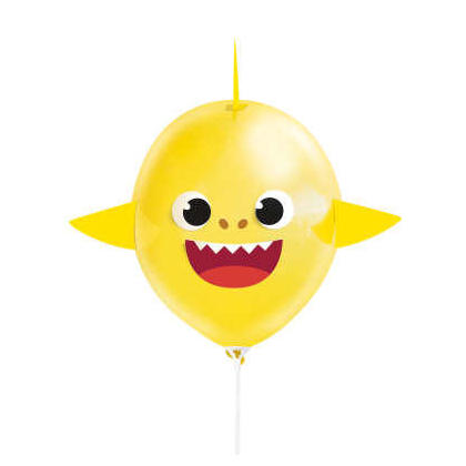 Make Your Own 12” Baby Shark Balloon Activity Kit  4ct