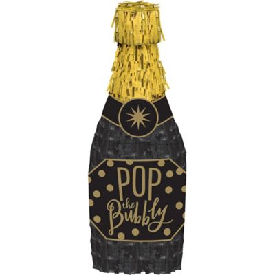 Amscan New Year's 7 in. Mini Bottle Decoration