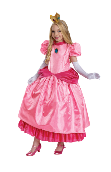 Princess Peach Elevated Costume
