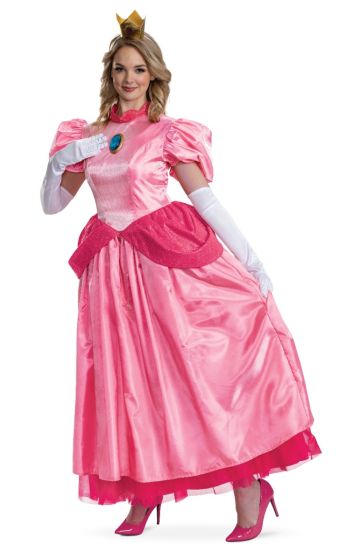 Princess Peach Elevated Adult Costume