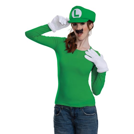 Luigi Elevated Classic Adult Accessory Kit