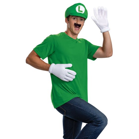 Luigi Elevated Classic Adult Accessory Kit