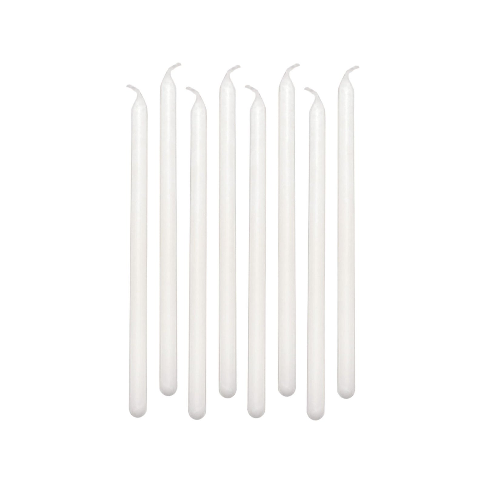 White Mini Taper Candles