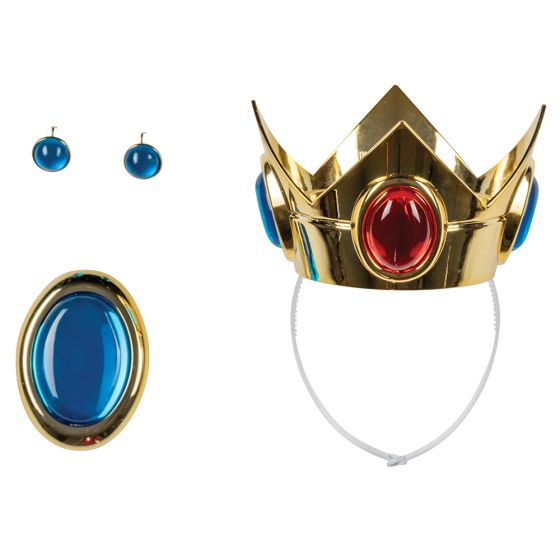 Princess Peach Crown Jewels Set - Chrome