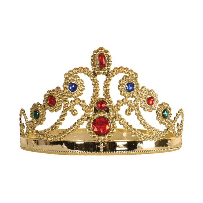 Plastic Jeweled Queen's Tiara