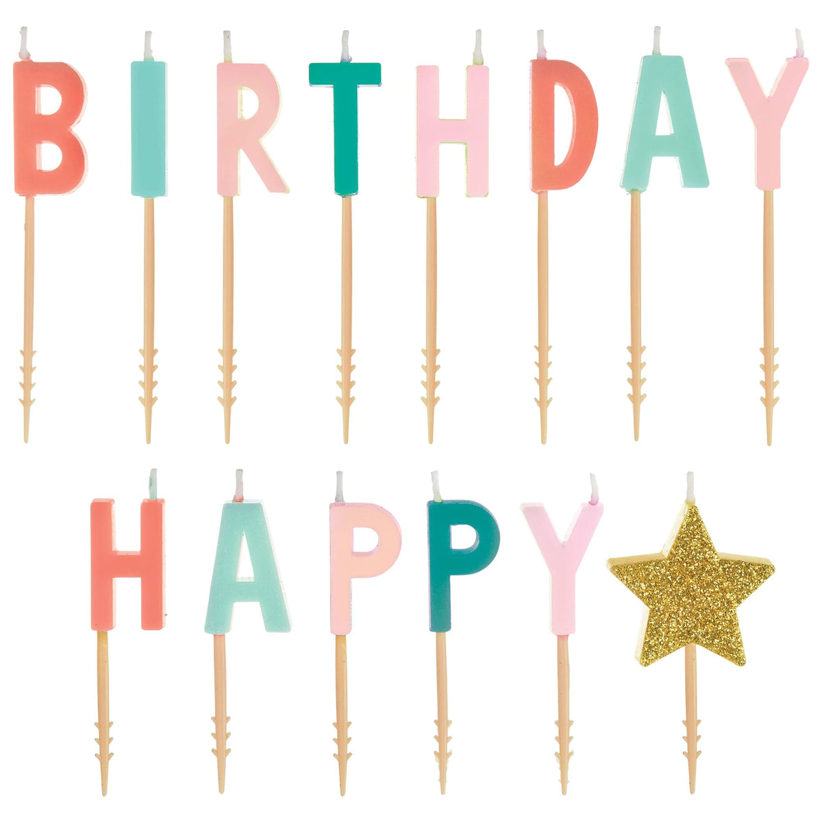 Happy Cake Day Pick Candles