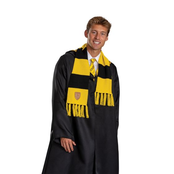Hufflepuff Crested Scarf