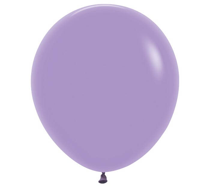 18" deluxe lilac balloon
