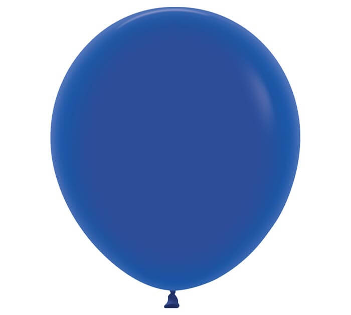 18" fashion royal blue balloon