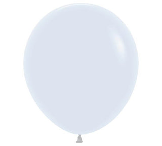25 Pack: 18" Fashion Latex Balloon - White