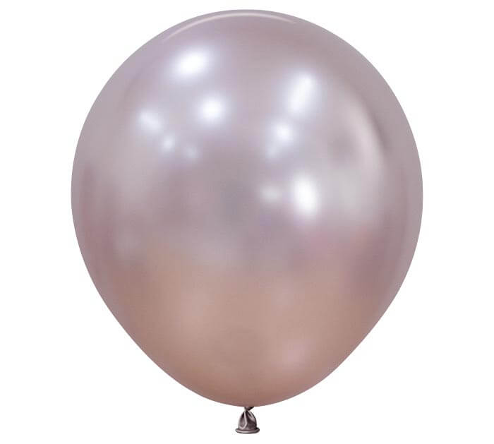 18" silk pink blossom balloon
