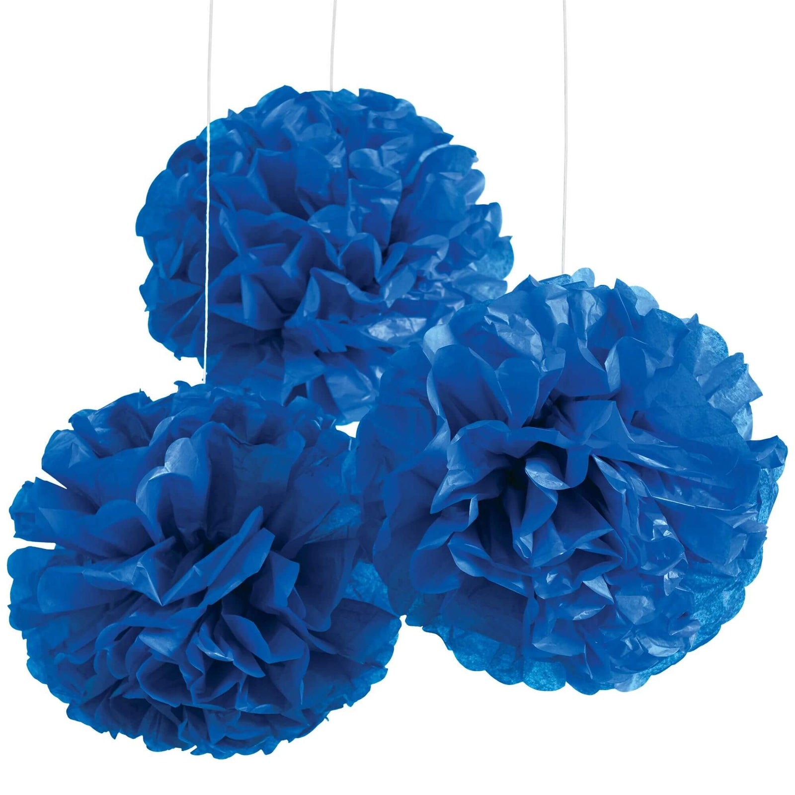 Fluffy Decoration - Bright Royal Blue