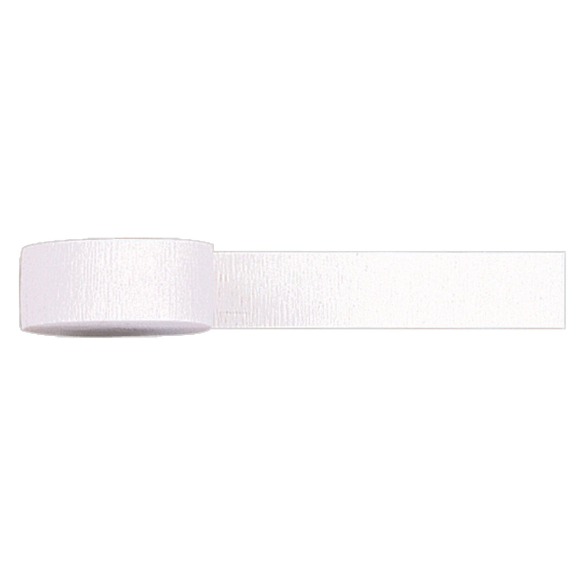 Packaged Solid Roll Crepe - Frosty White