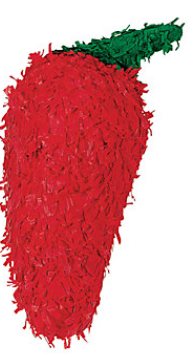 3D Red Chili Pinata