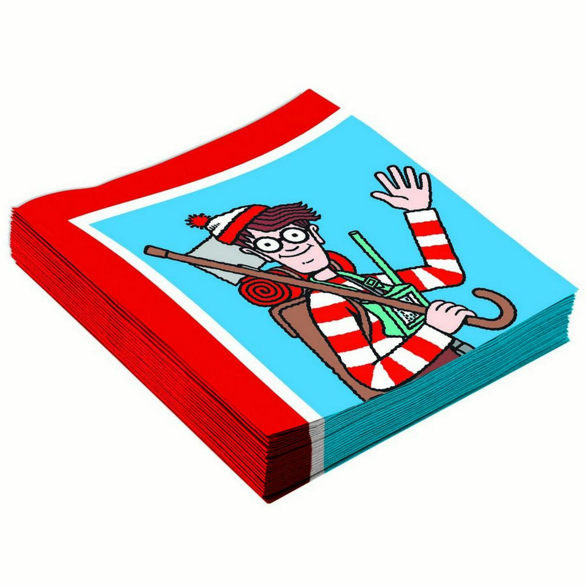 Where's Waldo Lunch Napkins 16ct