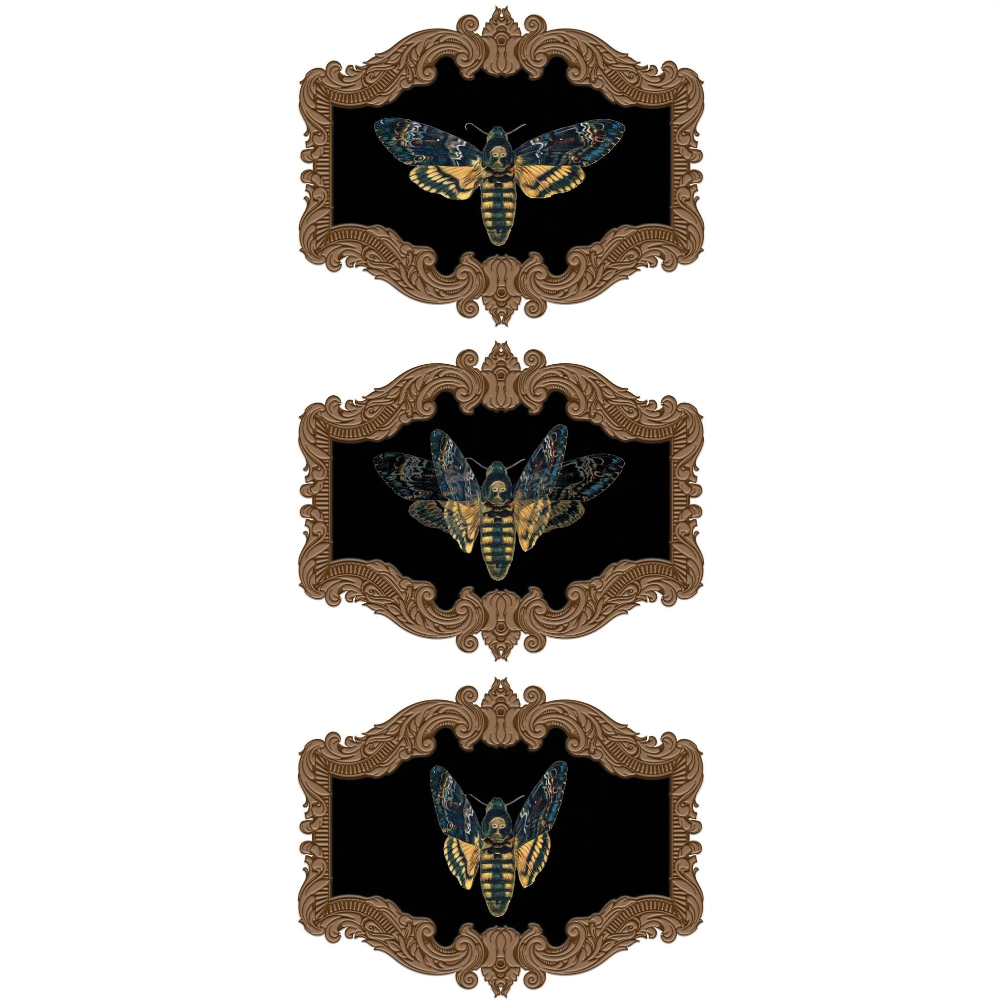 Dark Academia Moth Hanging Lenticular