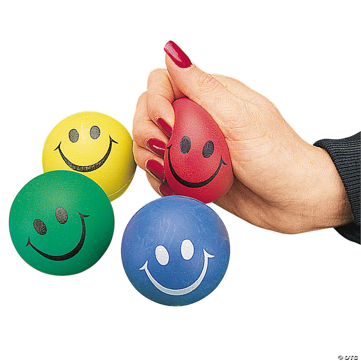 Foam Smile Face Stress Balls
