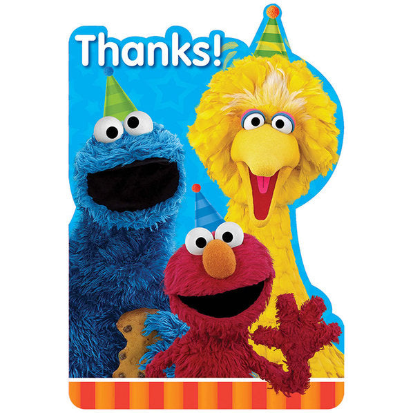 Sesame Street Invitations 8ct
