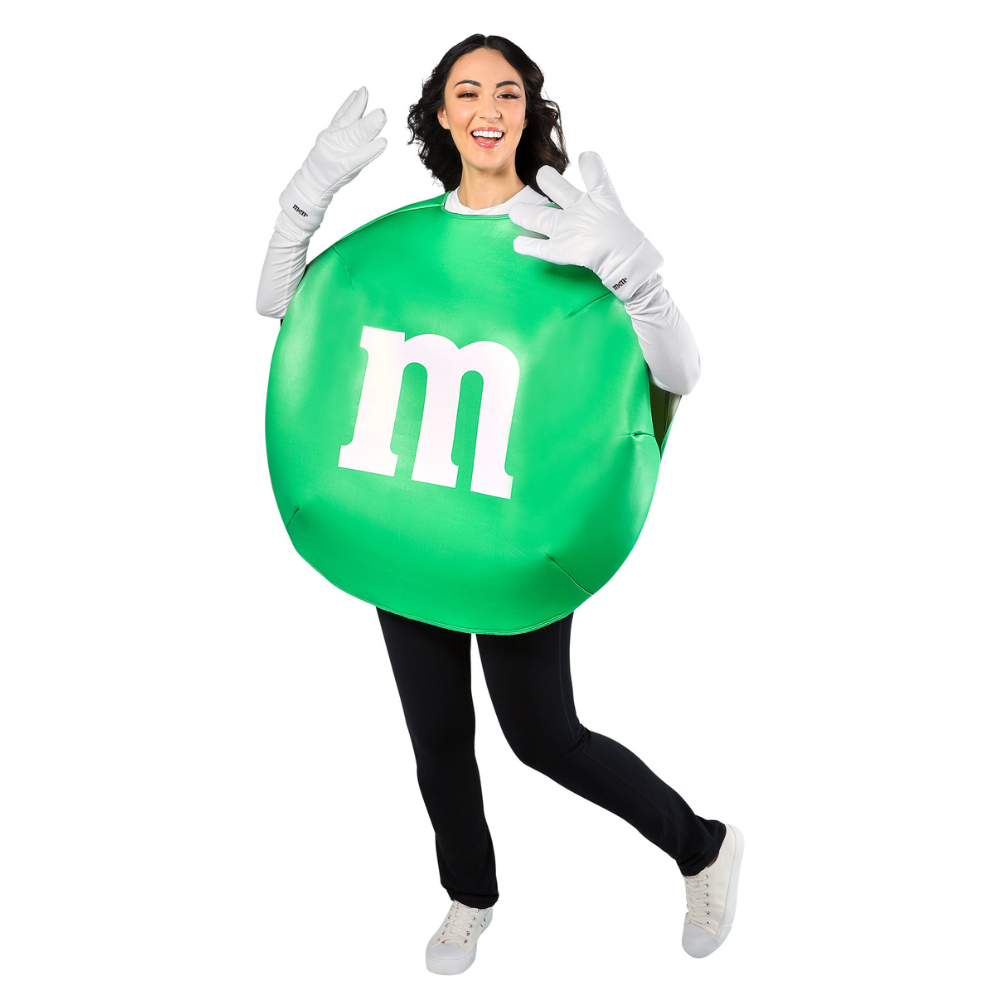 Green M&M AdultCostume